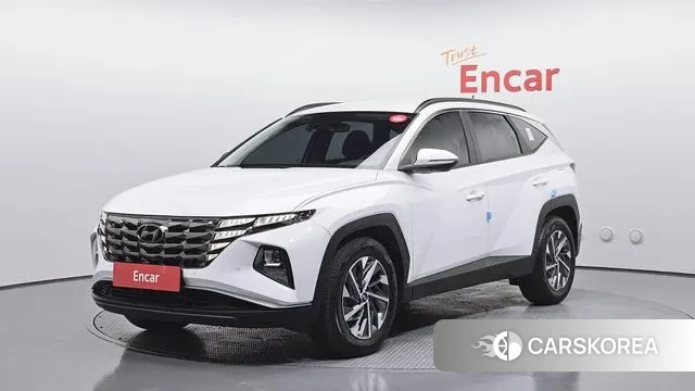 Hyundai Tucson (NX4) 2021 Белый из Кореи