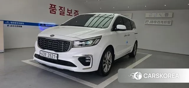 Kia The New Carnival 2018 Белый из Кореи
