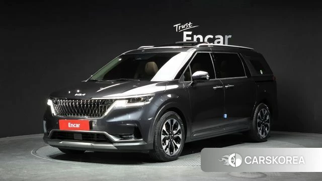 Kia Carnival 4th generation 2022 Серый из Кореи