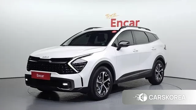 Kia Sportage 5th Generation Hybrid 2023 Белый из Кореи