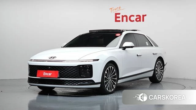 Hyundai Grandeur Hybrid (GN7) 2025 Белый из Кореи