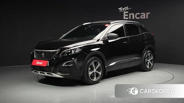 Peugeot 3008 second generation 2020 Черный из Кореи