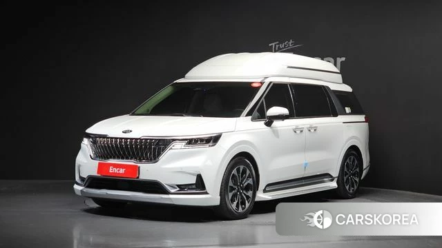 Kia Carnival 4th generation 2020 Белый из Кореи