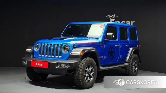 Jeep Wrangler (JL) 2021 Синий из Кореи