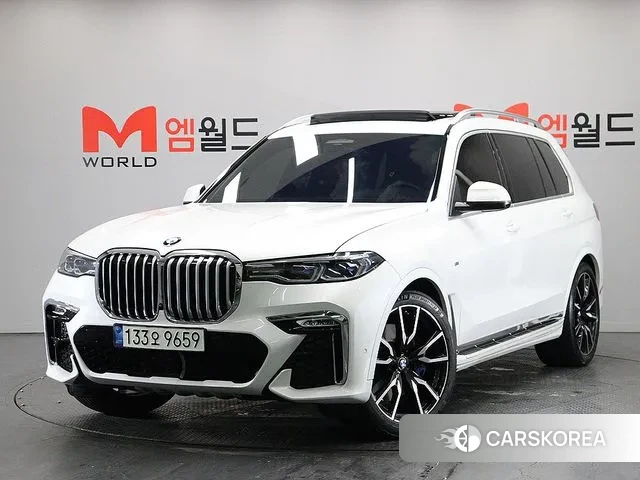 BMW X7 (G07) 2022 Белый из Кореи