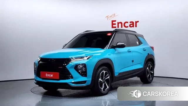 Chevrolet (GM Daewoo) Trailblazer 2020 Небесно-голубой из Кореи