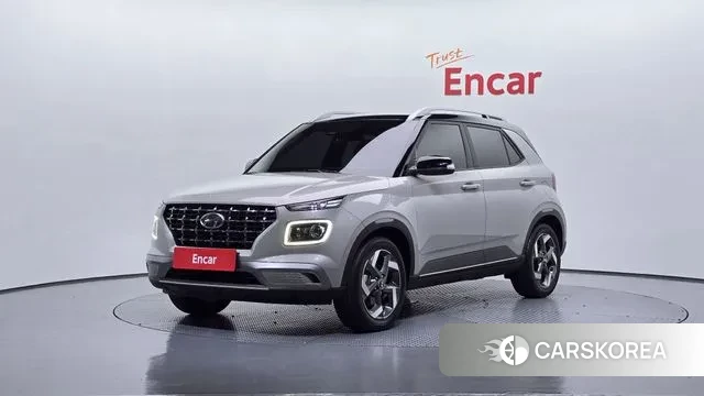 Hyundai Venue 2020 Серебристо-серый из Кореи