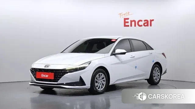 Hyundai Avante (CN7) 2020 Белый из Кореи