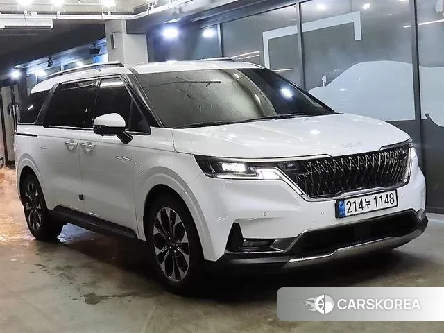 Kia Carnival 4th generation 2022 Белый из Кореи