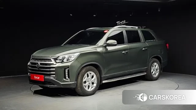 Ssangyong The New Rexton Sport 2021 Зеленый из Кореи