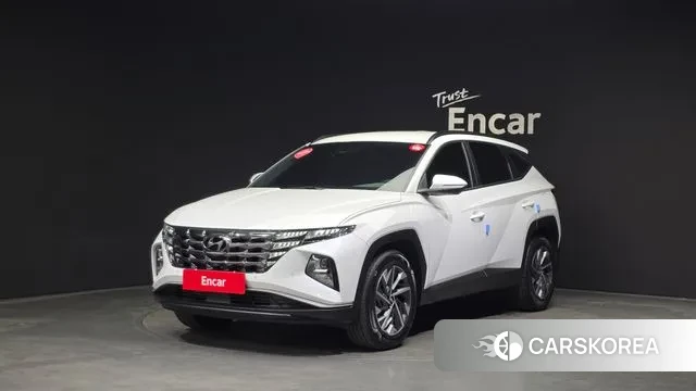 Hyundai Tucson Hybrid (NX4) 2021 Белый из Кореи