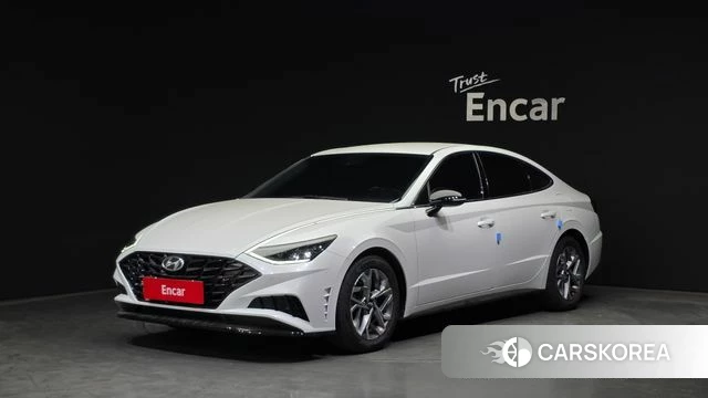 Hyundai Sonata (DN8) 2022 Белый из Кореи
