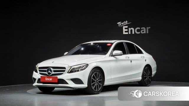 Mercedes-Benz C-Class W205 2020 Белый из Кореи