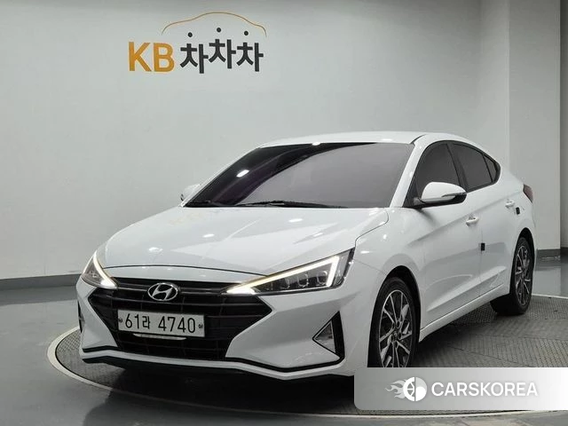 Hyundai The New Avante AD 2019 Белый из Кореи