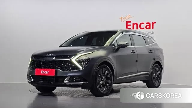 Kia Sportage 5th Generation Hybrid 2022 Серый из Кореи