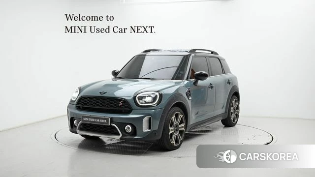 Mini Cooper S Countryman 2022 Синий нефрит из Кореи