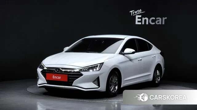 Hyundai The New Avante AD 2019 Белый из Кореи