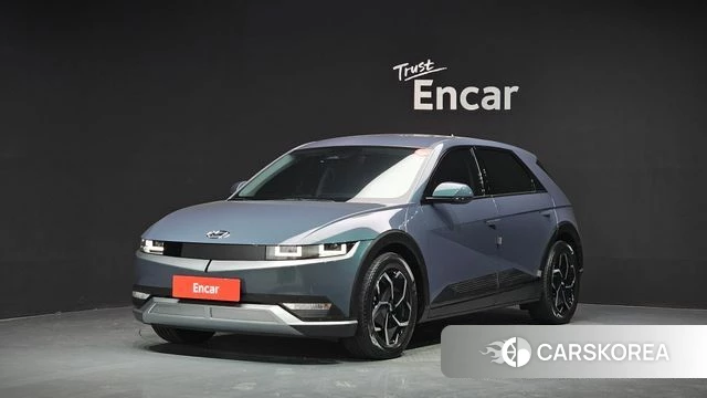 Hyundai Ionic 5 2023 Зеленый из Кореи