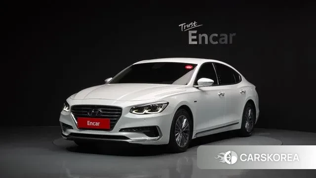Hyundai Grandeur IG Hybrid 2019 Белый из Кореи