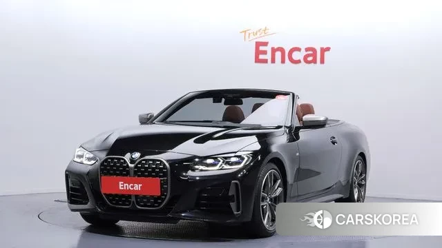 BMW 4 Series (G22) 2024 Черный из Кореи