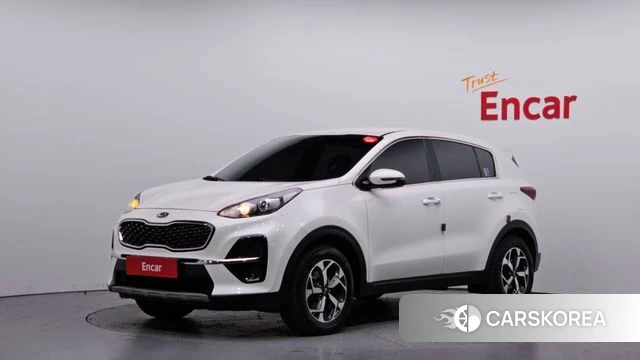 Kia Sportage The Bold 2021 Белый из Кореи