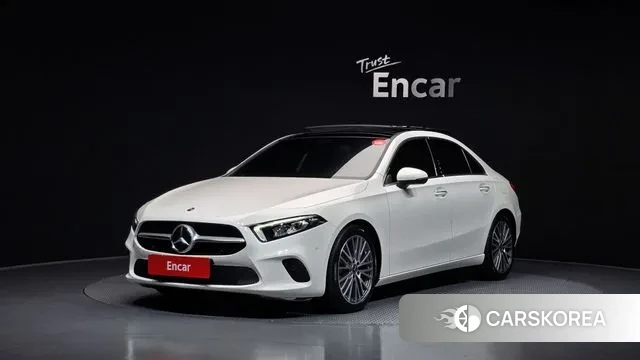 Mercedes-Benz A-Class W177 2020 Белый из Кореи