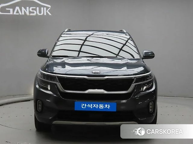 Kia Seltos 2019 Серый из Кореи