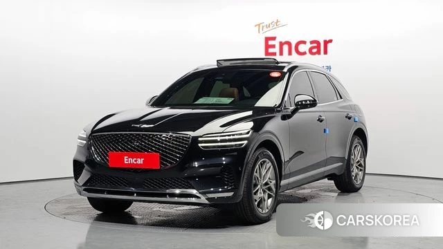 Genesis GV70 2023 Черный из Кореи