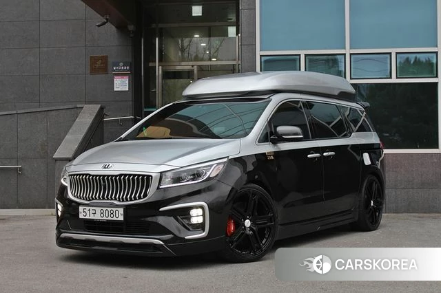Kia The New Carnival 2019 Черный из Кореи
