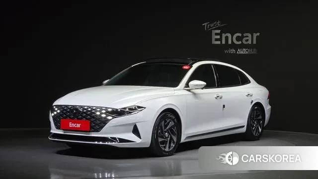 Hyundai The New Grandeur IG Hybrid 2020 Белый из Кореи