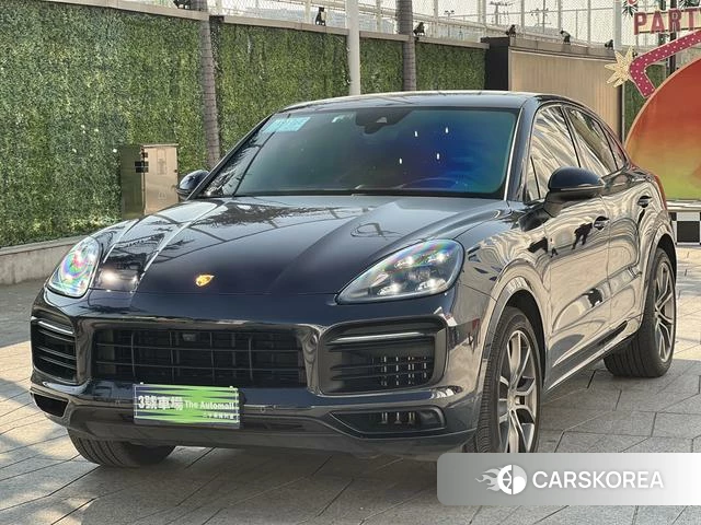 Porsche Cayenne Coupé 2022 Синий из Китая