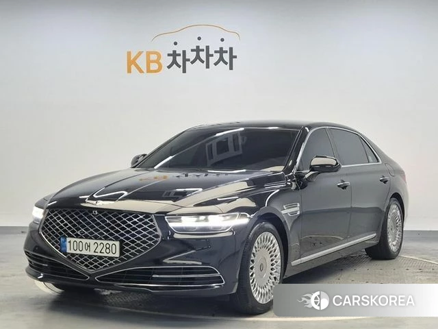 Genesis G90 2021 Черный из Кореи