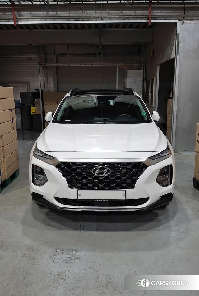 Hyundai Santa Fe TM 2019 Белый из Кореи