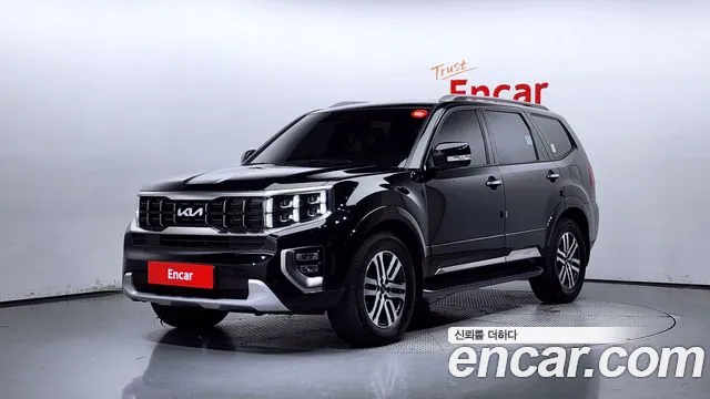 Kia Mohave Master 2023 Черный из Кореи