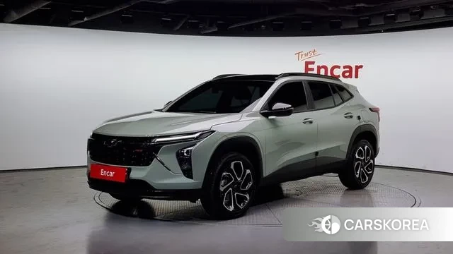 Chevrolet (GM Daewoo) Trax Crossover 2023 Зеленый из Кореи