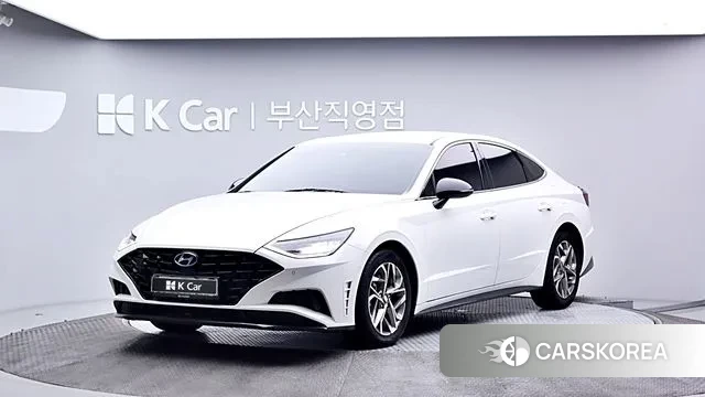 Hyundai Sonata (DN8) 2020 Белый из Кореи