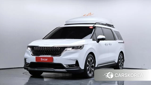 Kia Carnival 4th generation 2023 Белый из Кореи