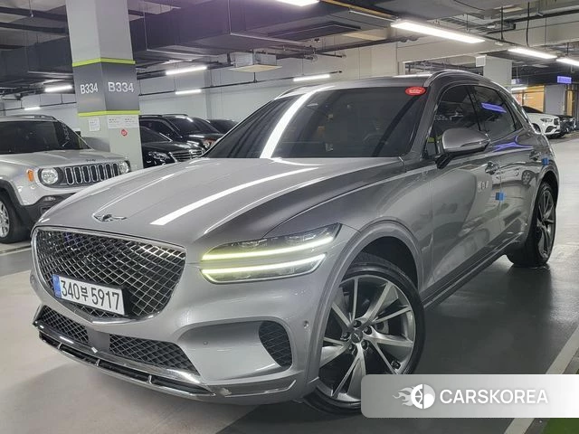 Genesis GV70 2021 Серебристо-серый из Кореи