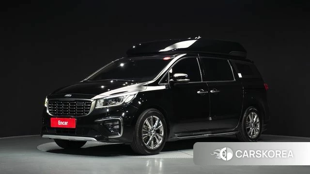 Kia The New Carnival 2019 Черный из Кореи