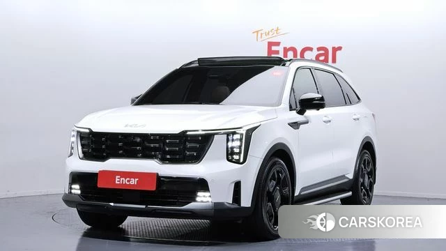 Kia The New Sorento 4th Generation 2024 Белый из Кореи