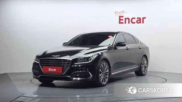 Genesis G80 2018 Черный из Кореи