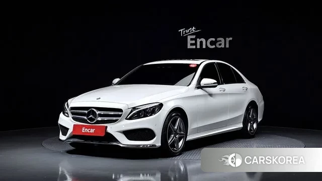 Mercedes-Benz C-Class W205 2018 Белый из Кореи