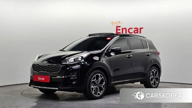 Kia Sportage The Bold 2019 Черный из Кореи