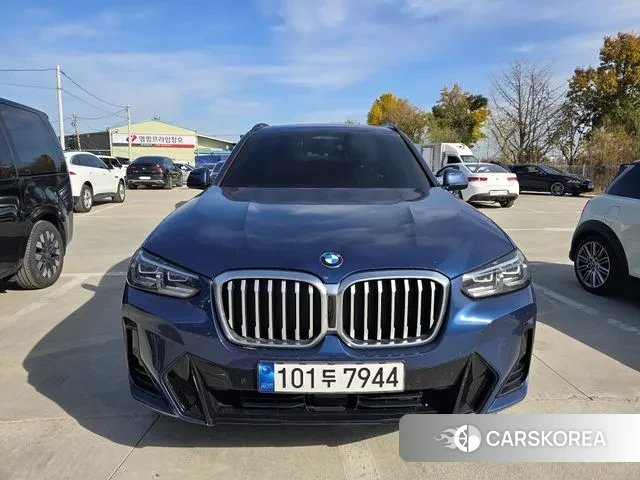 BMW X3 (G01) 2022 Синий из Кореи