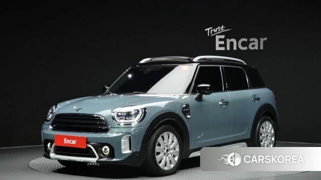 Mini Cooper D Countryman 2021 Синий нефрит из Кореи