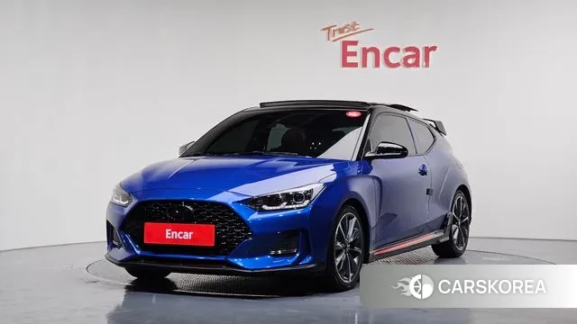 Hyundai Veloster (JS) 2018 Синий из Кореи