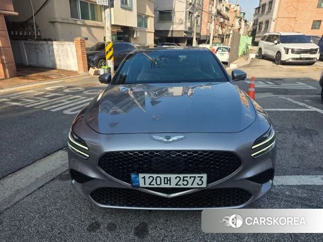 Genesis The New G70 2021 Серый из Кореи