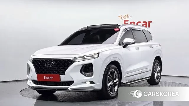 Hyundai Santa Fe TM 2018 Белый из Кореи