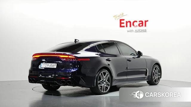 Kia Stinger Meister 2022 Синий из Кореи