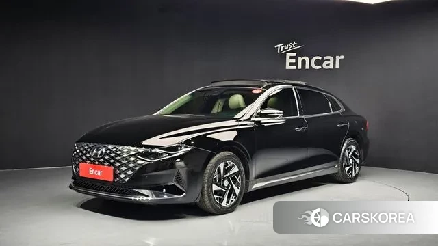 Hyundai The New Grandeur IG Hybrid 2022 Черный из Кореи